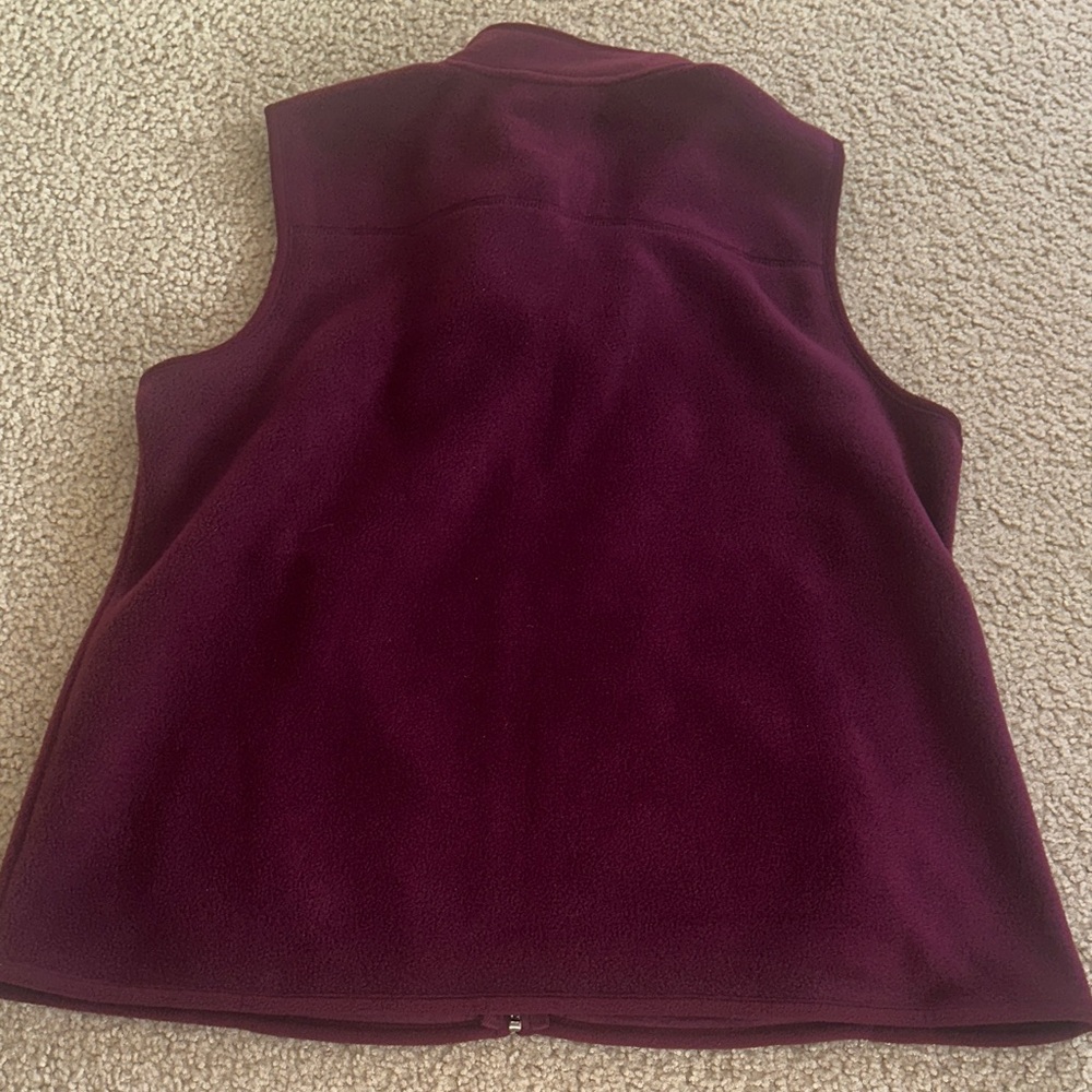 Style & Co. Burgundy Vest - Picture 3 of 3